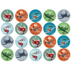 TPlanes Set caketoppers Stropy Dusty si Avioane d5cm